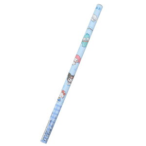 サンリオキャラクターズ あお鉛筆 マット軸青えんぴつ 丸軸 サンリオ カミオジャパン 新学期準備文具 筆記用具 小学生 かわいい キャラクター グッズ メール便可 シネマコレクション