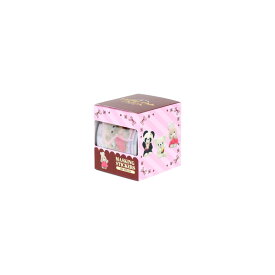 【ポイント10倍 & クーポン!】レトロぬいぐるみこれくしょん マスキングテープ ボックス入マスキングシール P ピンク サンスター文具 デコレーション 吉徳 グッズ シネマコレクション