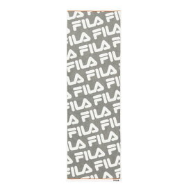 【ポイント10倍 & クーポン！】FILA フィラ フェイスタオル フルフィーコットン スポーツタオル 総柄 グレー タオル美術館 プレゼント 汗拭きタオル グッズ メール便可 シネマコレクション