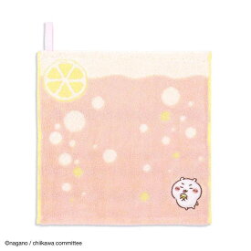 【最大1000円OFFクーポン！】ちいかわ ミニタオル 無撚糸フルフィーコットンループ付きタオルハンカチ すっぱ ピンク タオル美術館 プレゼント かわいい キャラクター グッズ メール便可 シネマコレクション