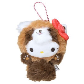 ハローキティ マスコット ボールチェーンマスコット バンザイシリーズ レッサーパンダ サンリオ プレゼント かわいい ミニぬいぐるみ キャラクター グッズ シネマコレクション