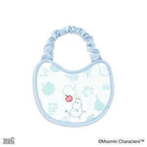 ムーミン ベビービブ 無撚糸スタイA フルーツミックス ブルー 北欧 タオル美術館 プレゼント かわいい キャラクター グッズ シネマコレクション