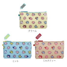 【最大1000円OFFクーポン！】オサムグッズ ペンポーチ NUU ヌウ クリーム ミント ミルクティ Osamu Goods ピージーデザイン シリコンポーチ 小物入れ キャラクター グッズ シネマコレクション