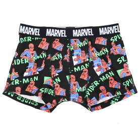 【最大1000円OFFクーポン！】スパイダーマン 男性用下着 ボクサーブリーフ 1960 MARVEL スモールプラネット ギフト雑貨 メンズインナー キャラクター グッズ メール便可【MARVELCorner】