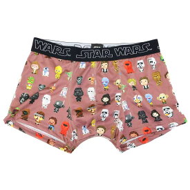 【ポイント10倍 & クーポン！】スターウォーズ 男性用下着 転写ボクサーブリーフ ピクセル STAR WARS スモールプラネット ギフト雑貨 メンズインナー キャラクター グッズ メール便可 シネマコレクション