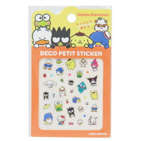 【ポイント10倍 & クーポン！】サンリオキャラクターズ ネイルシール デコプチステッカー MIX サンリオ カミオジャパン コスメ雑貨 キャラクター グッズ メール便可 シネマコレクション