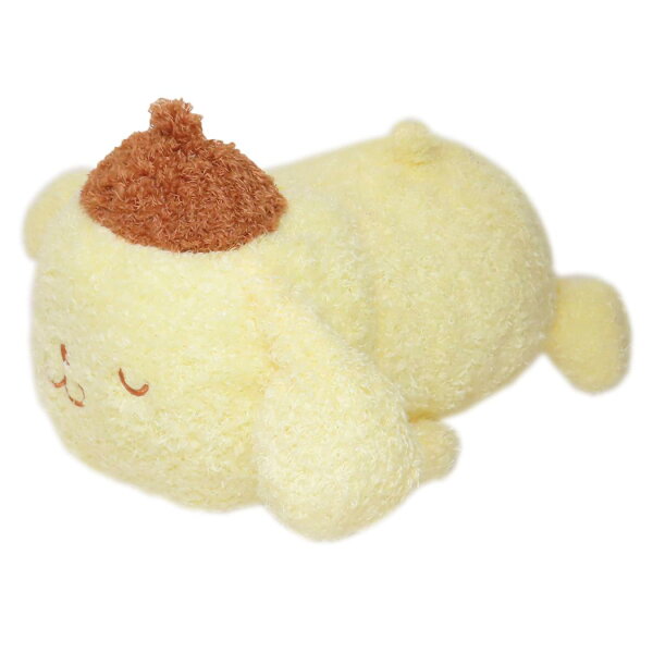 【最大1000円OFFクーポン！】ポムポムプリン ぬいぐるみクッション もこもこ添い寝まくら サンリオ モリシタ プレゼント キャラクター グッズ シネマコレクション