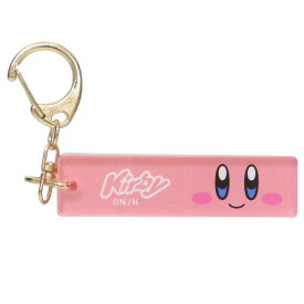 【ポイント10倍 & クーポン！】星のカービィ キーリング スティックキーホルダー フェイス バンダイ アクキー ストラップ プレゼント キャラクター グッズ メール便可 シネマコレクション