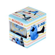 パペットスンスン マスキングテープ ボックス入りマスキングシール ボーダー PUPPET SUNSUN サンスター文…