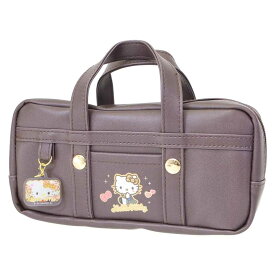 【ポイント10倍 & クーポン！】ハローキティ ペンケース スクバ風ペンポーチ レオパード Y2Kシリーズ サンリオ ティーズファクトリー 筆箱 新学期準備文具 キャラクター グッズ シネマコレクション