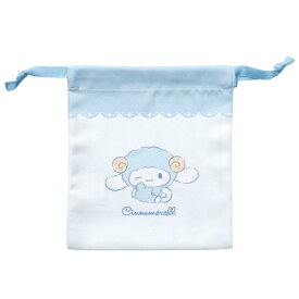 【ポイント10倍 & クーポン！】シナモロール 巾着袋 キンチャク おやすみひつじ サンリオ エムプラン きんちゃくポーチ 小物入れ キャラクター グッズ メール便可 シネマコレクション