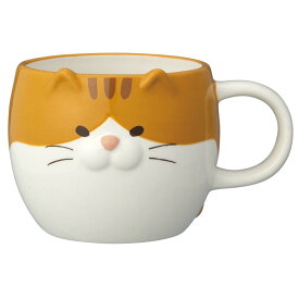 【最大1000円OFFクーポン！】ごろごろねこマグ マグカップ きなこ ねこ デコレ プレゼント ティータイム
