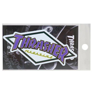 �y�|�C���g10�{ & �N�[�|���I�z�r�j�[���X�e�b�J�[ �_�C�J�b�g�V�[�� THRASHER DIAMOND LOGO �X�|�[�c�u�����h �[�l�����X�e�b�J�[ �f�R�X�e�b�J�[ �ϐ��ό� �X���b�V���[ ���[���։�