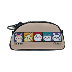 【ポイント10倍 & クーポン！】ちいかわ ペンポーチ デッカジップペンケース ベージュ サンスター文具 新学期準備文具 キャラクター グッズ シネマコレクション