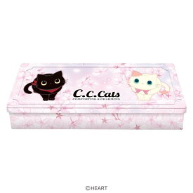 【ポイント10倍 & クーポン！】C.C.キャッツ ホワイトデー お菓子 レクタングルチョコ缶 ねこ ハート バレンタイン お返し 猫 グッズ シネマコレクション【軽減税率】