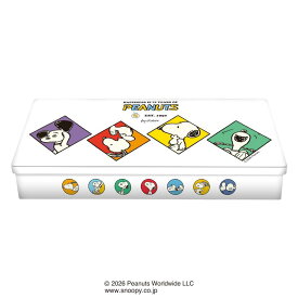 【ポイント10倍 & クーポン！】スヌーピー SNOOPY ホワイトデー お菓子 レクタングルチョコ缶 ピーナッツ PEANUTS ハート バレンタイン お返し キャラクター グッズ シネマコレクション【軽減税率】