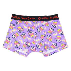 【最大1000円OFFクーポン！】クレヨンしんちゃん 男性用下着 ボクサーブリーフ アイスクリーム ロゴ スモールプラネット ギフト雑貨 メンズインナー アニメキャラクター グッズ メール便可 シネマコレクション