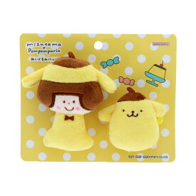 【ポイント10倍 & クーポン！】mizutamaxサンリオキャラクターズ バッジ ぬいぐるみバッジ ポムポムプリン サンリオ サンスター文具 プレゼント キャラクター グッズ メール便可 シネマコレクション