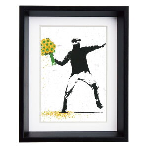 �y�|�C���g10�{ & �N�[�|���I�z�o���N�V�[ Banksy �A�[�g�t���[�� �^�C���t�H�[�O���[���`�F���W S�T�C�Y BK-01607 ���[�p���[ �M�t�g �v���[���g �C���e���A ���{�� �O�b�Y ���i �V�l�}�R���N