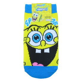 【最大1000円OFFクーポン！】スポンジボブ 子ども用靴下 キッズソックス フェイス ビッグ スモールプラネット キャラックス 子供 キャラクター グッズ メール便可 シネマコレクション