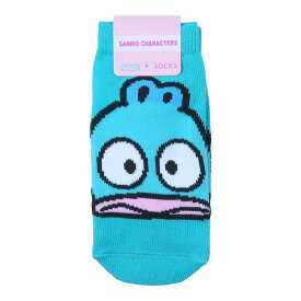 【最大1000円OFFクーポン！】ハンギョドン 子ども用靴下 キッズソックス フェイス GR サンリオ スモールプラネット キャラックス 子供 キャラクター グッズ メール便可 シネマコレクション