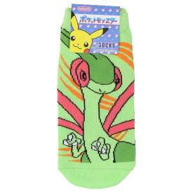 【最大1000円OFFクーポン！】ポケットモンスター 小学生用靴下 ジュニアソックス フライゴン ドラゴン ポケモン スモールプラネット キャラックス 子ども キャラクター グッズ メール便可 シネマコレクション