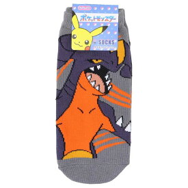 【最大1000円OFFクーポン！】ポケットモンスター 小学生用靴下 ジュニアソックス ガブリアス ドラゴン ポケモン スモールプラネット キャラックス 子ども キャラクター グッズ メール便可 シネマコレクション
