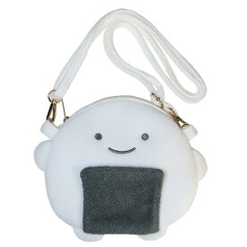【最大1000円OFFクーポン！】なんでもいきもの ショルダーバッグ おでかけポシェット のりおにぎり よこみぞゆり エンスカイ 小物入れ キャラクター グッズ メール便可 シネマコレクション