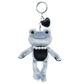 【最大1000円OFFクーポン！】かえるのピクルス マスコット モノトーン ミニぬいぐるみ シルバー ナカジマ