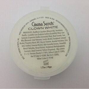 N[CNAbv NEzCg Cream Makeup, Clown White, (1.75oz/52.5g) CC502 | h,CjOJ[,h[,tFCXyCg,RXv,nEB,p[eB[,,ꃁCN
