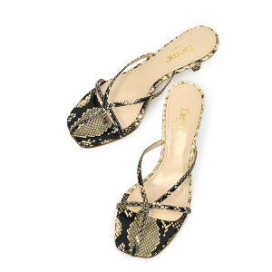 �y4/4(�y)20�F00�` �ő�5,000�~�I�t�N�[�|���z�y70��OFF�z�ysize38�zELLEME�y�G�����z�q�[���T���_�� ETOILE HEEL PYTHON GREY �p�C�\��