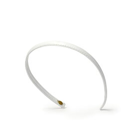 【15％OFF】Jennifer Ouellette【ジェニファー オーレット】レザー細カチューシャ L29 Leather Skinny Headband White ホワイト