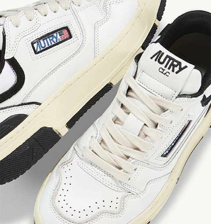 楽天市場】AUTRY【オートリー】スニーカー CLC LOW MULT MM04 WHT/BLK 