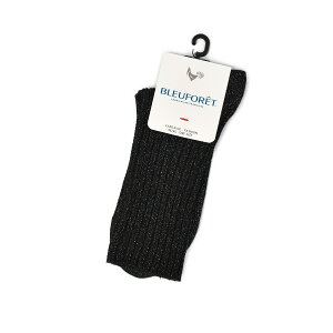 BLEU FORET�y�u���[�E�t�H���z�������u�C�� 6552 COTES LUREX 9911000445 097 black �R�b�g�� �|���G�X�e�� �u���b�N