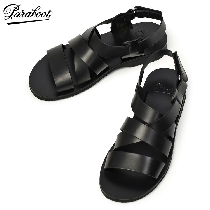 楽天市場】Paraboot【パラブーツ】ストラップレザーサンダル ヌメア 