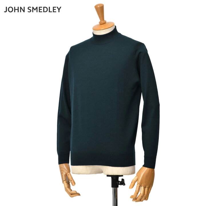 楽天市場】JOHN SMEDLEY【ジョンスメドレー】モックネックニット 30G 