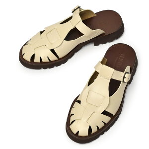 HEREUyփ[ztBbV[} NbO T_ Canya Sport Leather CUSTARD JX^[hzCg