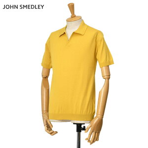 �yFINAL SALE�zJOHN SMEDLEY�y�W�����X���h���[�z�X�L�b�p�[�j�b�g 30G MODERN FIT SYRES LEMON ZEST �R�b�g�� �������C�G���[