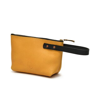 KINGSLEY WALTERS STUDIOyLOX[ EH^[Y X^WIzX[U[|[` TRAVEL POUCH YELLOW U[ CG[