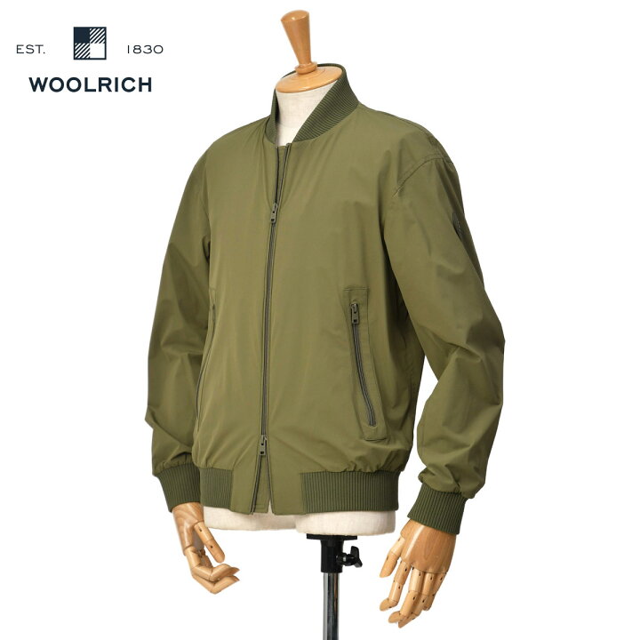 楽天市場】WOOLRICH【ウールリッチ】ボンバージャケット MATT STRTCH 