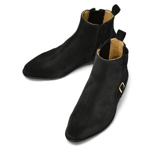 Baudoin&Langey{[hDC&WzHopper Buckle Boot XG[h ubN