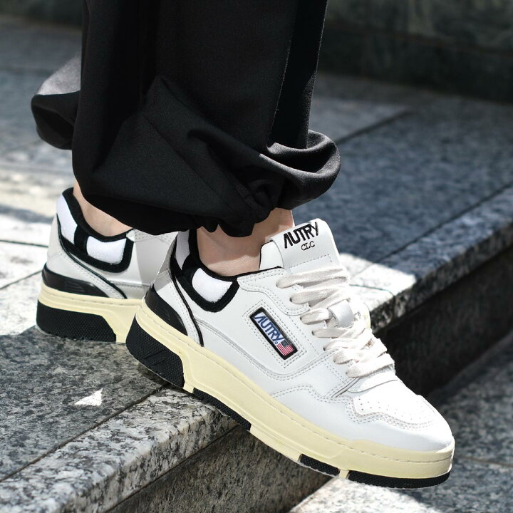 楽天市場】AUTRY【オートリー】スニーカー CLC LOW MULT MM04 WHT/BLK 