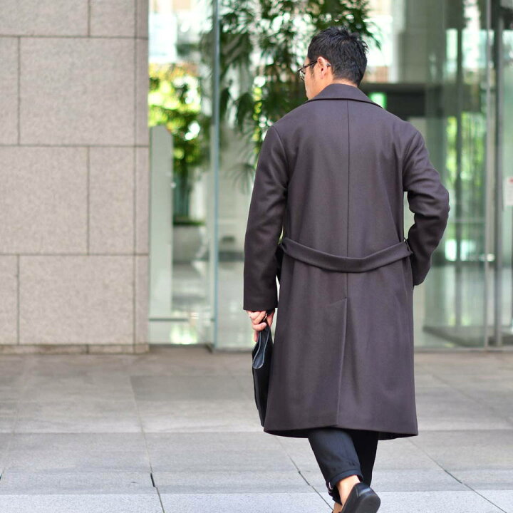 楽天市場】HEVO【イーヴォ】シングルベルテッドコート OSTUNI OSTU725K 