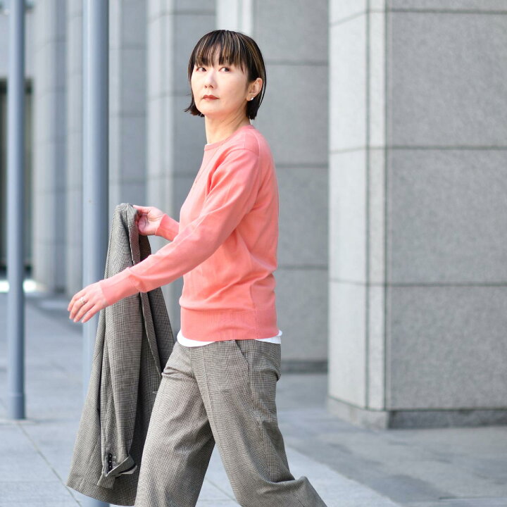 楽天市場】JOHN SMEDLEY【ジョンスメドレー】クルーネック長袖ニット 