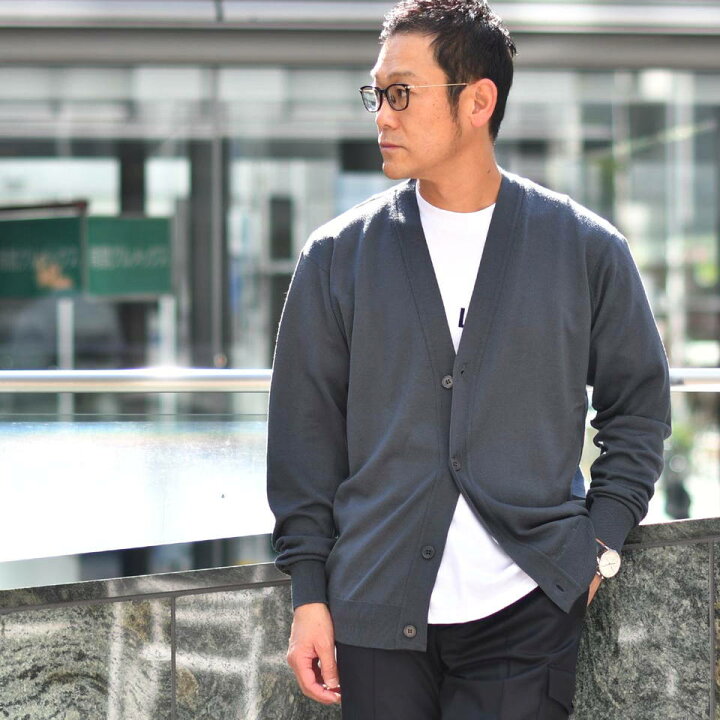 楽天市場】JOHN SMEDLEY【ジョンスメドレー】Vネックカーディガン 24G 