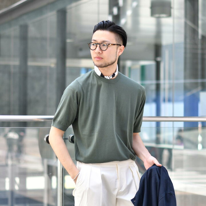 楽天市場】【FINAL SALE】JOHN SMEDLEY【ジョンスメドレー】クルー  