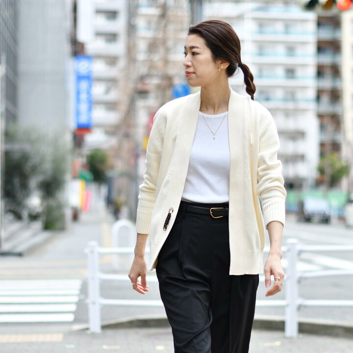 美品】 yuri park / ユリパーク | ウールシルク ニットカーディガン  