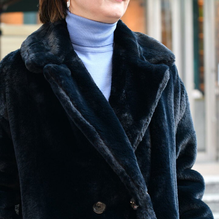 楽天市場】HERNO【ヘルノ】エコファーコート CA000440D-12422 9300  