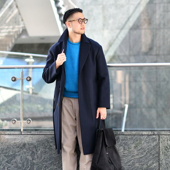 楽天市場】【FINAL SALE】HEVO【イーヴォ】シングルベルテッドコート  