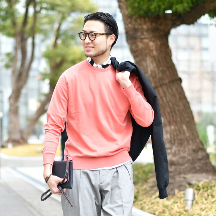 楽天市場】JOHN SMEDLEY【ジョンスメドレー】クルーネックニット 